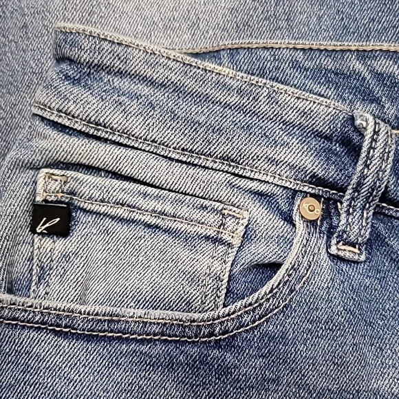 KanCan High Rise Ripped Cropped Jean - Picture 5 of 9